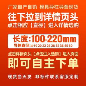 Pilar y Casquillo Guía Naxin Trp de 28mm con Rodamiento de Bolas de Precisión para Accesorio de Molde de Punzonado - Product Image 4