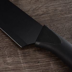 Cuchillo de Cocina Japonés de Acero Inoxidable 3cr13, Mango de Plástico Negro Sowoll, Paquete de 6 Piezas, Venta al por Mayor, Éxito de Ventas en AliExpress - Product Image 4