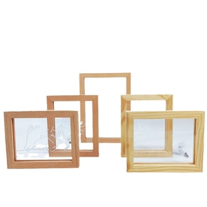 Nhà Máy Bán Hàng Trực Tiếp Chất Lượng Cao Retro Và Đơn Giản Rắn Gỗ Khung Ảnh Sáng Tạo Hollow Acrylic Sáng Dẫn Đồ Trang Trí - Product Image 1