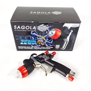 <span class=keywords><strong>SAGOLA</strong></span> 	 <span class=keywords><strong>Pistola</strong></span> de Pulverización 3000ZEUS, Calibre 1.3, Recipiente Superior, <span class=keywords><strong>Pistola</strong></span> de Pintura Neumática, <span class=keywords><strong>Pistola</strong></span> de Pulverización Automotriz, Pintura Industrial, Alta Atomización - Product Image 6