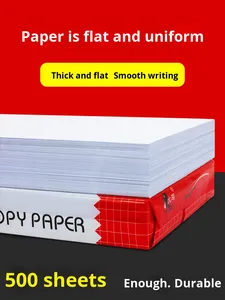 Papier A4 Chine, blanc, recto-verso, 70g, 500 <span class=keywords><strong>feuilles</strong></span>, 4 paquets/boîte, pâte de bois pure, multifonctionnel, impression/ébauche, bureau, étudiant - Product Image 3