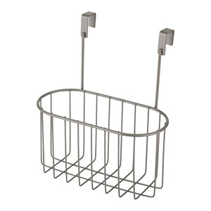 Égouttoir de cuisine moderne et écologique mural pour évier, panier à éponges et chiffons pour usage hôtelier, rangement pour détergent et vaisselle - Product Image 1