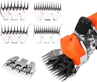 Nouvelle lame de cisaillement en acier inoxydable pour alpagas chèvres 9/13 dents lames de rechange de coupe-laine électrique droites/incurvées