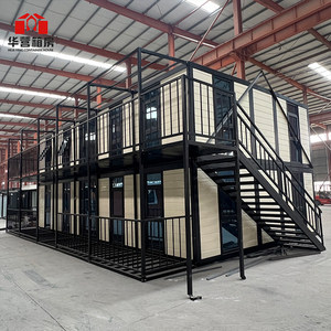 20ft 40ft mở rộng đúc sẵn container nhà 2-tầng Tiny nhà với 3 4 5 phòng ngủ thép xây dựng trên bán cho vận chuyển - Product Image 2