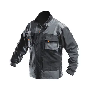 2024 하드웨어 스트리트 스타일화물 재킷 사용자 정의 디자인 겨울 작업복 남성 방풍 작업복 재킷