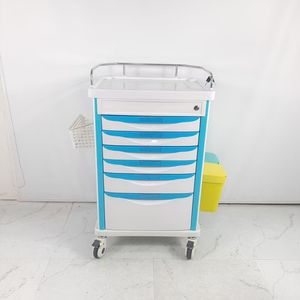 병원 다기능 비상 트롤리 카트 바퀴가 달린 약물 마취 트롤리 - Product Image 4