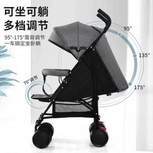 Cochecito Ligero Plegable con Asiento Reclinable Tipo Silla de Paseo, Cochecito Portátil para Bebés de 0 a 3 Años, Garantía Incluida - Product Image 2