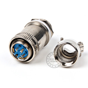 Chkl Xs12 12p Male Circular Connector Plug Industrial Aviation Plugs And <b>Sockets</b> 46.5mm - Product Image 2