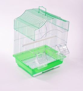 Pas dayanıklı lüks Villa Metal kuş evi papağan kafes hayvan kafesleri kuş - Product Image 2