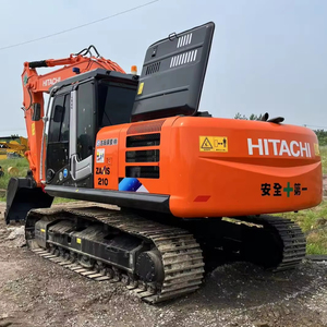 HITACHI-Excavadora usada ZX210, cilindro hidráulico Poclain, en venta, de venta, - Product Image 1