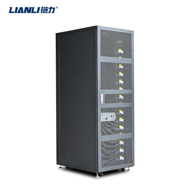 Lianli 15 Units 3U Server Water Cooling Cabinet Hydro Cooling Rack for Water-cooled Server