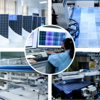 Panneau Solaire Monocristallin Haute Efficacité 700W 710W 1000W à Prix de Gros Économique – Meilleur Prix et En Stock