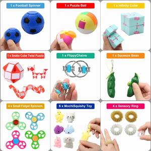 Silicona Personalizable para Pop It, Juguete Sensorial de Ganchillo, Almohadilla de Burbujas Antiestrés, 35 Piezas a Granel, Juguetes Novedosos y Divertidos para Adultos - Product Image 5