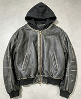 Veste en cuir véritable de vache jaune pour homme, style vintage vieilli, coupe-vent et respirante, dupe de marque de luxe, directement de l'usine