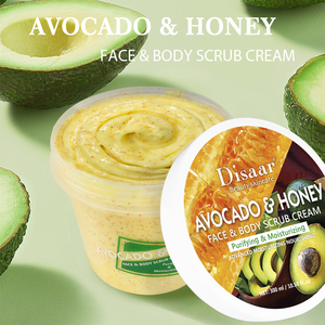 Scrub Corpo al Miele e Avocado Biologico Disaar, <span class=keywords><strong>Crema</strong></span> Detergente Profonda per Adulti, Contiene Glicerina e Senza Sostanze Chimiche, Fornitura OEM/ODM - Product Image 2