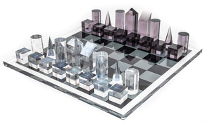 Tùy chỉnh quốc tế Acrylic Pha lê quân cờ Set với bảng Acrylic board chất lượng kệ trưng bày cho cờ Vua người chơi trò chơi - Product Image 4