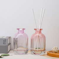 Ensemble diffuseur de parfum en verre moderne |   Diffuseur d'arômes longue durée sans BPA et sans alcool pour la maison, le bureau et la décoration de chambre