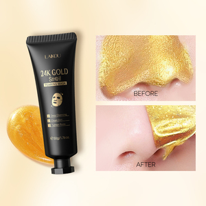 Masque peel-off Laikou 24K Or et Bave d'Escargot Nettoyant en Profondeur, Hydratant, Contrôle du Sébum, Élimination des Points Noirs, Resserrement des Pores - Product Image 3