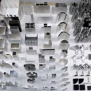 Prezzo economico 6063-T5 tubo levigato estrusione di alluminio profilo di estrusione di alluminio profili in alluminio estrusione per l'industria dei macchinari - Product Image 5