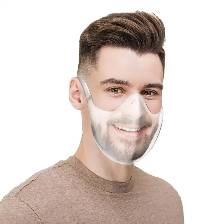 Beschermend Gezicht Pc Transparant Plastic Transparant Schildscherm Anti-Splash Isolatiescherm Feestmasker