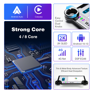 <span class=keywords><strong>10</strong></span>.1/<span class=keywords><strong>10</strong></span>.33/11.8 Inch 2K Màn Hình Android Xe Stereo Phổ Đài Phát Thanh Chơi Wifi GPS Navigation Đa Phương Tiện Máy Nghe Nhạc - Product Image 3