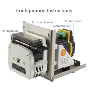 Pour Jihpump OEM Double Dosage Ouvrable Multicanal Transfert Pompes En Plastique <span class=keywords><strong>Stapper</strong></span> Moteur Pompe Péristaltique Machine De Remplissage Pompes - Product Image 3