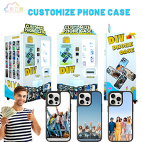 Caiyunjuan Distributeur automatique d'imprimante de cas de téléphone Distributeur automatique en acier personnalisé pour des cas de téléphone Distributeurs directs grossistes