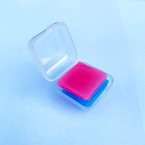 Diamant <span class=keywords><strong>peinture</strong></span> 2x2cm carré cire <span class=keywords><strong>argile</strong></span> rouge bleu violet dans un récipient en plastique - Product Image 5