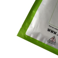 Emballage en aluminium Barrière contre l'humidité Feuille stratifiée ESD Plastique Dispositif électronique Emballage Attention Sacs en aluminium
