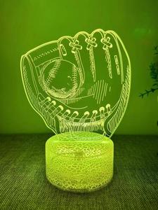 3D LED Night Light Acrílico LED Dormitorio <span class=keywords><strong>Paisaje</strong></span> con certificado ROHS - Product Image 3
