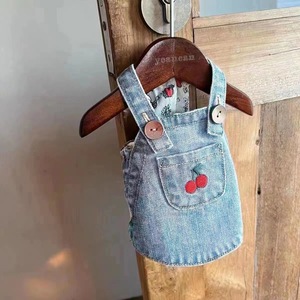 New denim skirt for dogs, cats, and <b>teddy</b> <b>bears</b> - spring/summer <b>small</b> dog clothing. - Product Image 5