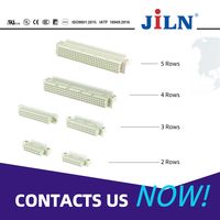 Conector Jiln DIN41612 para PCB, Macho y Hembra, de 2x16, 16 y 32 Pines, USB 3 Tipo A, Conector de 9 Pines, Conexión Hembra Gris de 5mm, DIN de 8 Pines