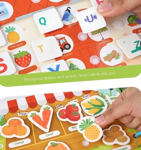 Libro Sensorial de Papel para Niños, Juegos Cognitivos, Juguete Educativo para <span class=keywords><strong>el</strong></span> Desarrollo Temprano de Bebés de 3+ Años, Libro de Pegatinas - Product Image 3