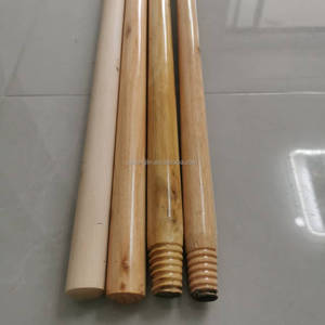 Manches de <span class=keywords><strong>balai</strong></span> en bois brossé verni économiques avec tête de <span class=keywords><strong>balai</strong></span> en plastique à poils doux, portables et écologiques - Product Image 6