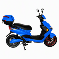 Bicicleta Eléctrica Urbana con Batería de Plomo-Ácido de 48V, Cuadro de Acero de 3 Velocidades, Ruedas de 16 Pulgadas, Motor en el Buje Trasero, hasta 50 km/h, Autonomía de 31-60 km