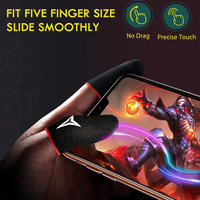 Manchons de Doigts de Jeu pour Téléphone Portable, Nanofibres Supraconductrices de 0,15 mm, Sensation Fluide, Anti-Transpiration, Extrêmement Fins