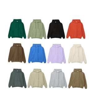 H5560 Guangzhou Clothing Manufacturer Custom 360 Gsm Cotton Blends French Terry <b>Hoodies</b> <b>Men</b> <b>Hoodies</b> - Product Image 3