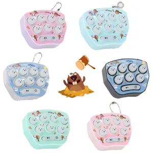 Electronic pets Pocket mini gopher game machine Adult children Parent-child interaction leisure puzzle Cute toys and games