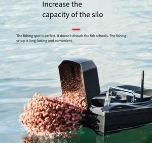 Barco Cebador de Pesca con Control Remoto de 18000mAh y 8 Horas de Autonomía, GPS, Sonar y Buscador de Peces para Carpas - Product Image 4
