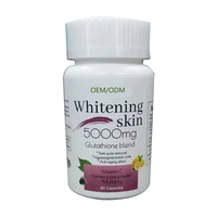 WELLBODY Capsule blanchissante de la peau au L-Glutathione de qualité supérieure OEM/ODM Marque privée Complément alimentaire pour la beauté de la peau Sans danger pour
