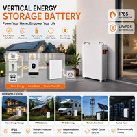 Batterie de stockage d'énergie LiFePO4 haute capacité 32 kWh IP65 CAN pour l'alimentation résidentielle solaire et les systèmes de secours industriels