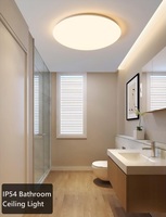 Plafonnier rond de LED avec la base métallique élégante et le corps durable de PC