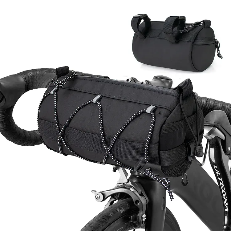 Taşınabilir su geçirmez seyahat bisiklet ön çerçeve depolama çanta bisiklet gidon çantası bisiklet