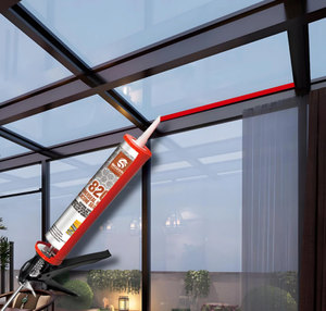 <span class=keywords><strong>Sozen</strong></span> 820 Scellant en silicone neutre tout usage résistant aux intempéries, imperméable, adhésif pour verre, PVC, aluminium, toiture - Product Image 2