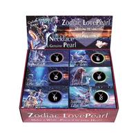 Muses Jewels Nouveau produit Kit de fabrication de collier DIY Perle de vœu Série des douze constellations Pendentif Perle d'huître naturelle Coffret cadeau