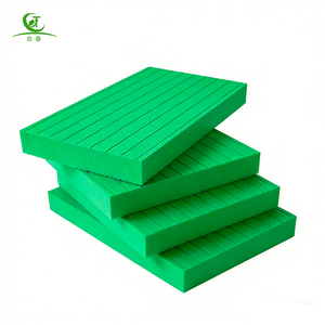 Panneau en mousse XPS vert pour le développement durable, isolation extérieure pour dalles sur fondation, vente en gros et au détail, CE - Product Image 1