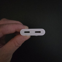 Adaptateurs audio 2-en-1 pour écouteurs, avec répartiteur double, pour charge et synchronisation musicale, en métallurgie des poudres, pour connecteur iOS 8 broches