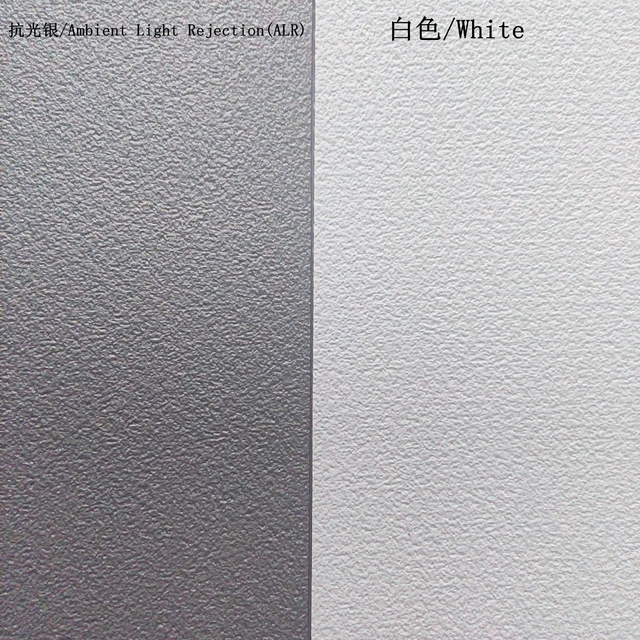 Projection Screen Wholesale Factory 4K ALR Anti Light Black Crystal PVC Material Projector Screen Fabric for Home Theater