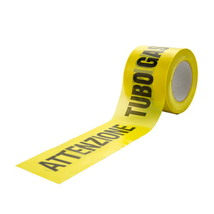 Cinta amarilla de advertencia de tubería subterránea para rodillos de carretera Producto de gas - Product Image 4