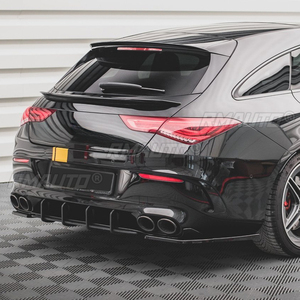 ชุดแต่งกันชนหลัง สำหรับ Mercedes Benz CLA-Class C118 CLA35 CLA45 พร้อมดิฟฟิวเซอร์ สปอยเลอร์ และลิ้นกันชนหลัง อุปกรณ์ตกแต่งรถยนต์ - Product Image 3